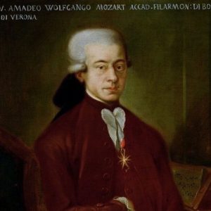 Mozart décoré de l'ordre du chevalier de l'éperon d'or 1777