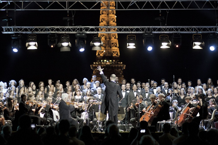 Concert place du Trocadéro