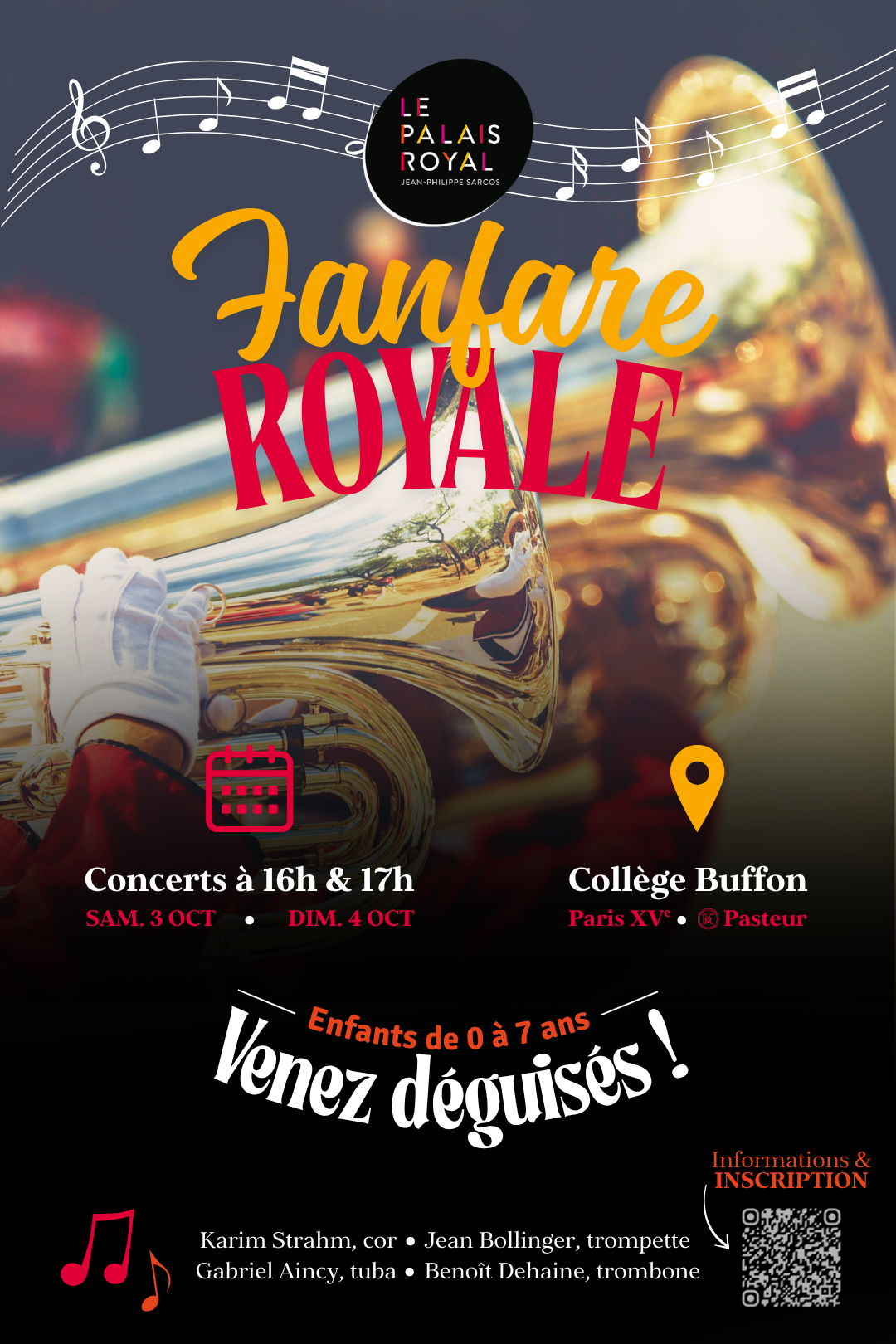 Mélomanes en culotte courte – Fanfare royale
