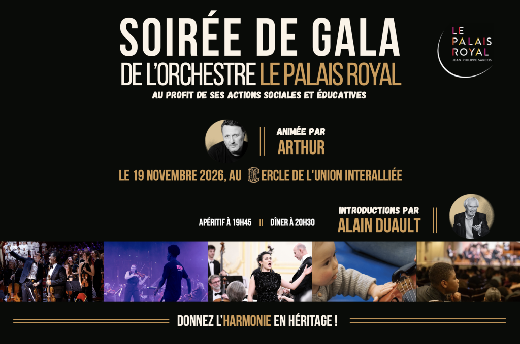 Soirée de gala du Palais royal